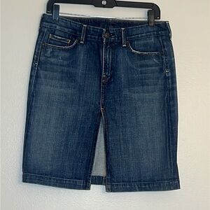 Citizens of Humanity Sophia 300 Knee Length Blue Denim Skirt 29